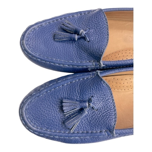 Driver Club Murray Hill Leather Loafer Blue 8.5 - Picture 11 of 16